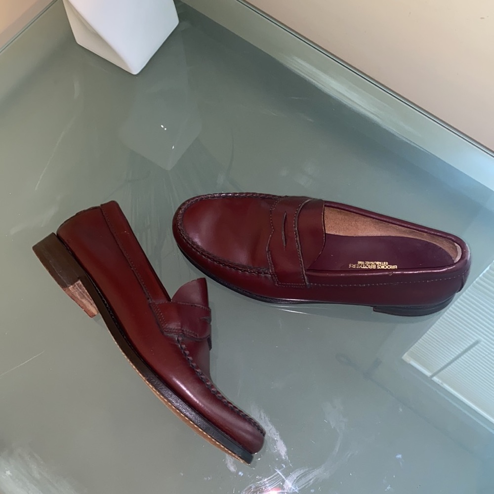 Brooks Brothers Westport Penny Loafers Mens Size 9 D … Gem